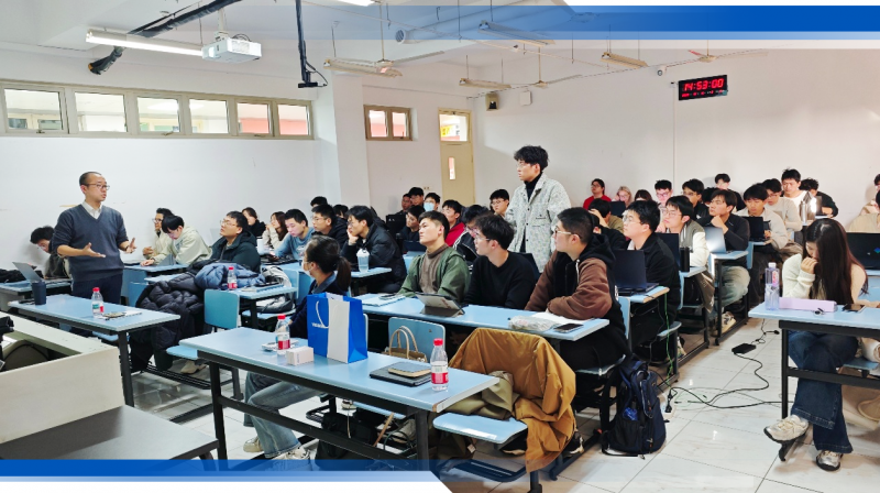 安川讲座“登陆”上大！为研一学子打通理论到产业的进阶通道(图5)