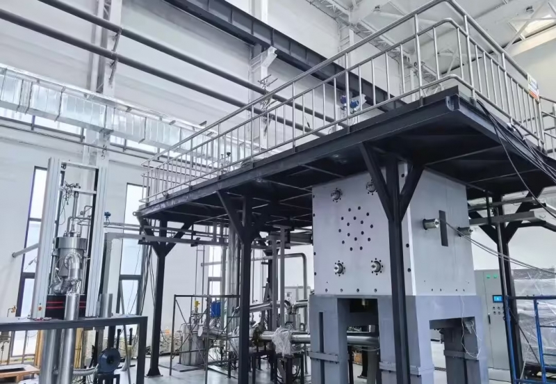 中核集团在核聚变能量导出关键技术领域取得重大突破，能量导出热工实验台架全面建成(图1)