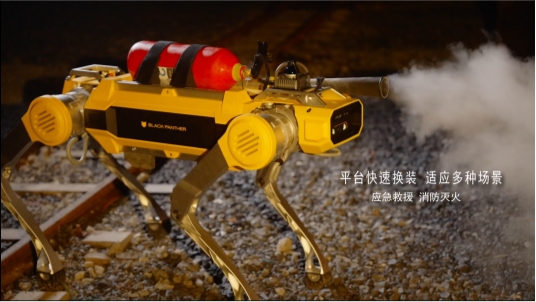 国内首款模块化四足机器人-Apollo  从“白犀”吉尼斯纪录走来，引领行业进入“定制化时代”(图5)