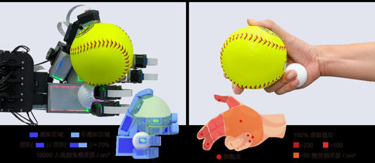 我国科研团队成功研制“全手触觉机器人仿生手” 我国科研团队成功研制“全手触觉机器人仿生手”(图4)