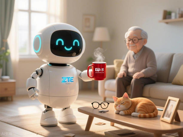 中兴通讯布局陪伴机器人市场,未来家庭机器人将兼具安全守护与情感陪伴 中兴通讯布局陪伴机器人市场,未来家庭机器人将兼具安全守护与情感陪伴(图1)