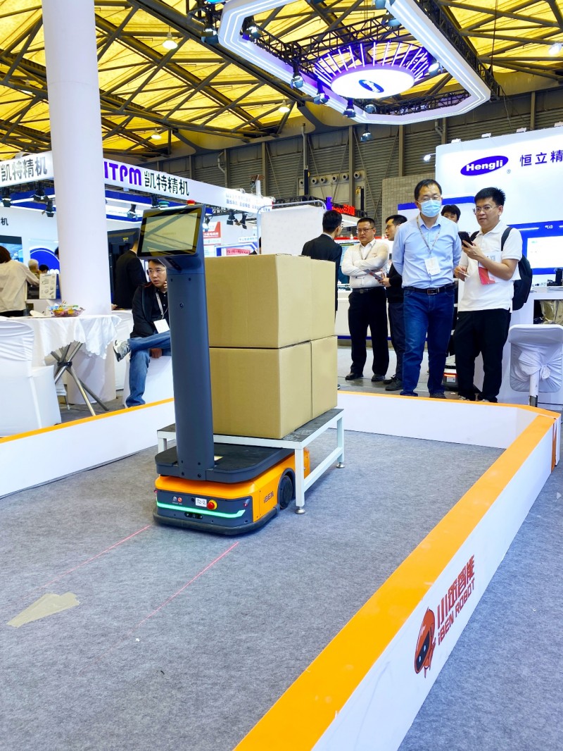 小笨智能搬运方案闪耀2025慕尼黑电子展|以创新赋能智能制造(图3) 小笨智能搬运方案闪耀2025慕尼黑电子展|以创新赋能智能制造(图3)