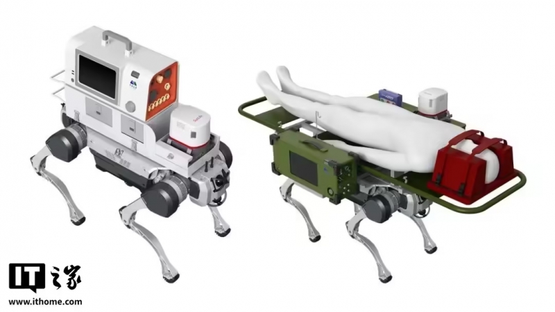 全球首款!“急救(转运)机器人”在京亮相(图1) 全球首款!“急救(转运)机器人”在京亮相(图1)