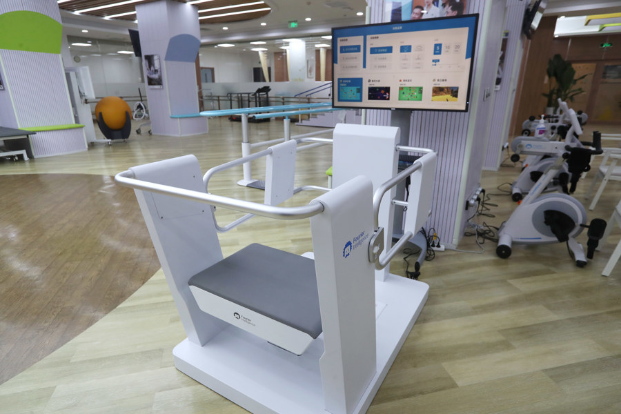 傅利叶机器人应用于就医场景，孩子们走进上海国际医学中心感受智能康复科技(图10)