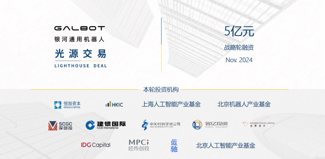 不到半年融了12亿！「银河通用机器人」完成5亿战略轮融资！(图1)