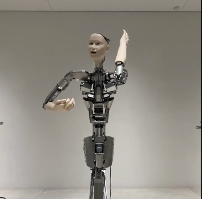 机器人“演小品”？Alter3的这段无实物表演能上春晚了！(图1)